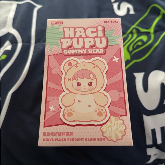 Pop Mart HACIPUPU Gummy Bear Series Vinyl Plush Pendant Single Blind Box - Picture 3 of 7
